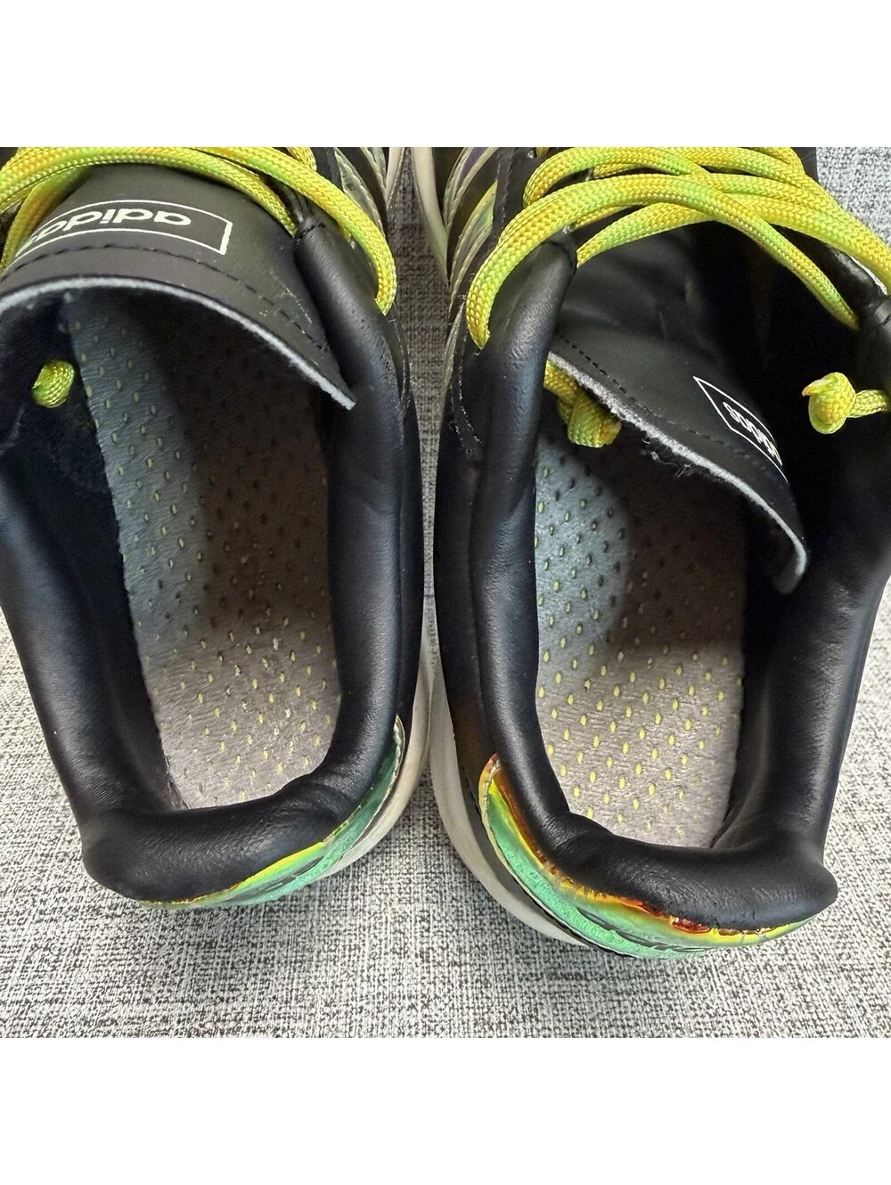 Adidas Shoes Women’s Size 7.5 Black Leather Neo Sneakers